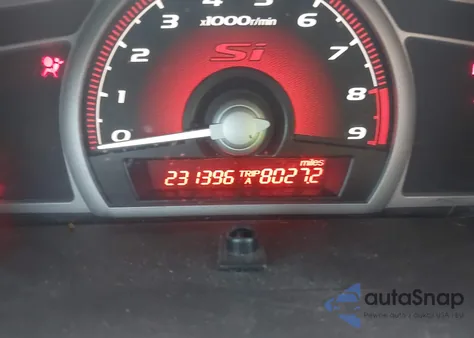 2007 Honda Civic Si/Si W/Summer Tires (M6) из США, поврежденный, VIN 2HGFG21527H704140